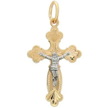 

Esthete cross in combined gold