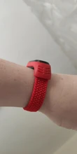 Correa de nailon trenzado para xiaomi Mi band 5, pulsera de nailon trenzado para xiaomi Mi band 6, 4 y 3