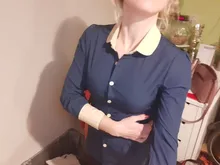 Casual Shirt Blouse Tops Button Patchwork Blusas Long-Sleeve Lapel Office Autumn Plus-Size