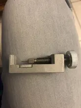 Herramienta de reparación de relojes, ajustador de reloj, removedor de correa de Ajustador para cambiar la longitud y acortar el medidor de Ajustador