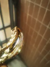 MISSFOX los hombres reloj de pulsera de diamantes más vendidos azul reloj impermeable de la marca de lujo de oro 18k Calendario de acero reloj Masculino