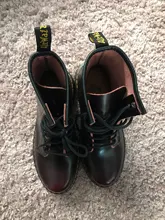 Pasal-Botines de piel auténtica para Mujer, Botas de trabajo, calzado cómodo para Otoño e Invierno