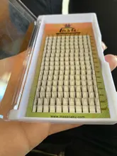 MASSCAKU-extensiones de pestañas prefabricadas, 16 líneas, volumen ruso, 2d/3d/4d/5d/6d, Tallo largo