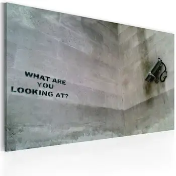 

Table-what do you look at (Banksy)-60x40