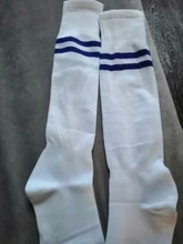 Calcetines deportivos de fútbol para hombre y mujer, leggins por la rodilla, calcetín de tobillo en la rodilla, para correr, béisbol, fútbol, Unisex, 1 par