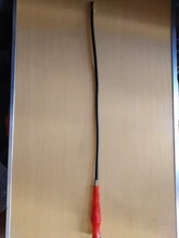 Imán de luz LED de 60cm, herramienta de garaje Flexible, reparación de pastilla magnética, mango de plástico rojo Flexible, agarrador de Metal