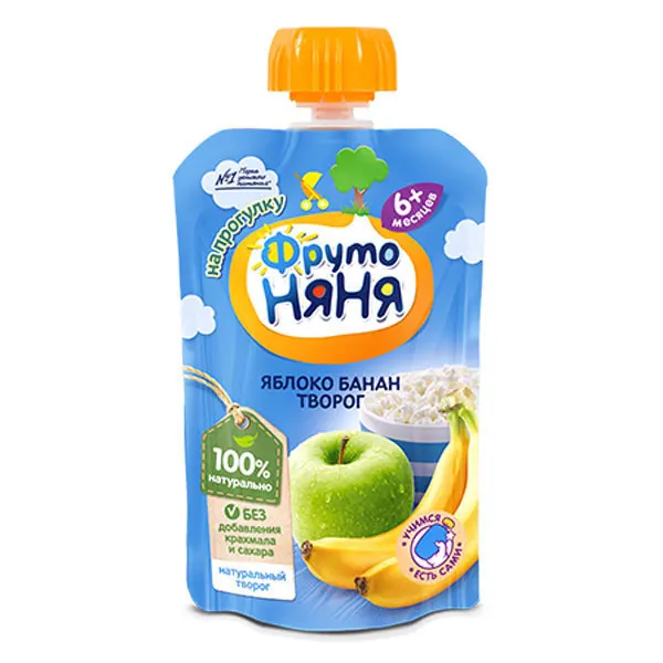 Nestle чернослив пюре пауч. Десерт "фрутоняня" яблоко, банан, клубника с 7 месяцев 90г. Фрутоняня пюре в мягкой упаковке. Пюре фрутоняня яблоко банан творог 90г. Пюре фруто няня в мыгеой упаковке.