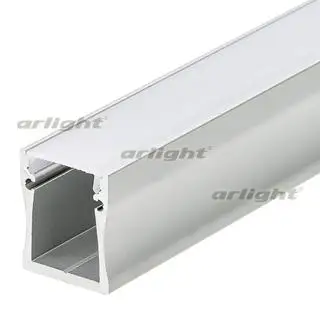 

014858 profile with screen alu-wide-h28-2000 Anod + Frost-1 set Arlight