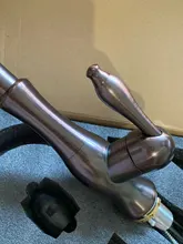 Kitchen Faucet Blackened Tap Sink-Tap Rotating Antique Cold FLG Hot Red 360 And Stone