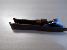 Maikes-correas de reloj de cuero genuino hechas a mano, de 18mm, 20mm, 22mm y 24mm, con hebilla de mariposa Universal