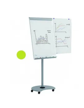 

BLACKBOARD ROCADA RD-617V15 FLIP4 MOBILE WITH TELESCOPIC RODS METAL LACQUERED GREEN