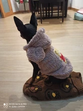 Fleece Pet Dog Clothes Winter Warm Dog Coat Jacket for Dogs Hoodie Soft French Bulldog