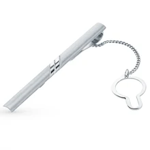 Серебряный зажим для галстука SUNLIGHT проба 925