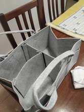 Organizador de pañales de bebé, bolsa de soporte portátil para cambio de mesa y coche, contenedores de almacenamiento esenciales para guardería, 38x23x18cm