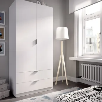 

CLOSET KIT MODEL ESSEN 80 2-DOOR AND 2 DRAWERS IN WHITE