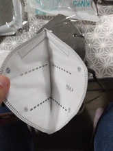 Mascarilla facial FFP2 KN95, Tapabocas antipolvo, FP2, con filtro de seguridad para respiración, 5-100 Uds.