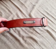 Dog-Collar Leash Engrave-Name Designer Personalized Luxury for Big Large And