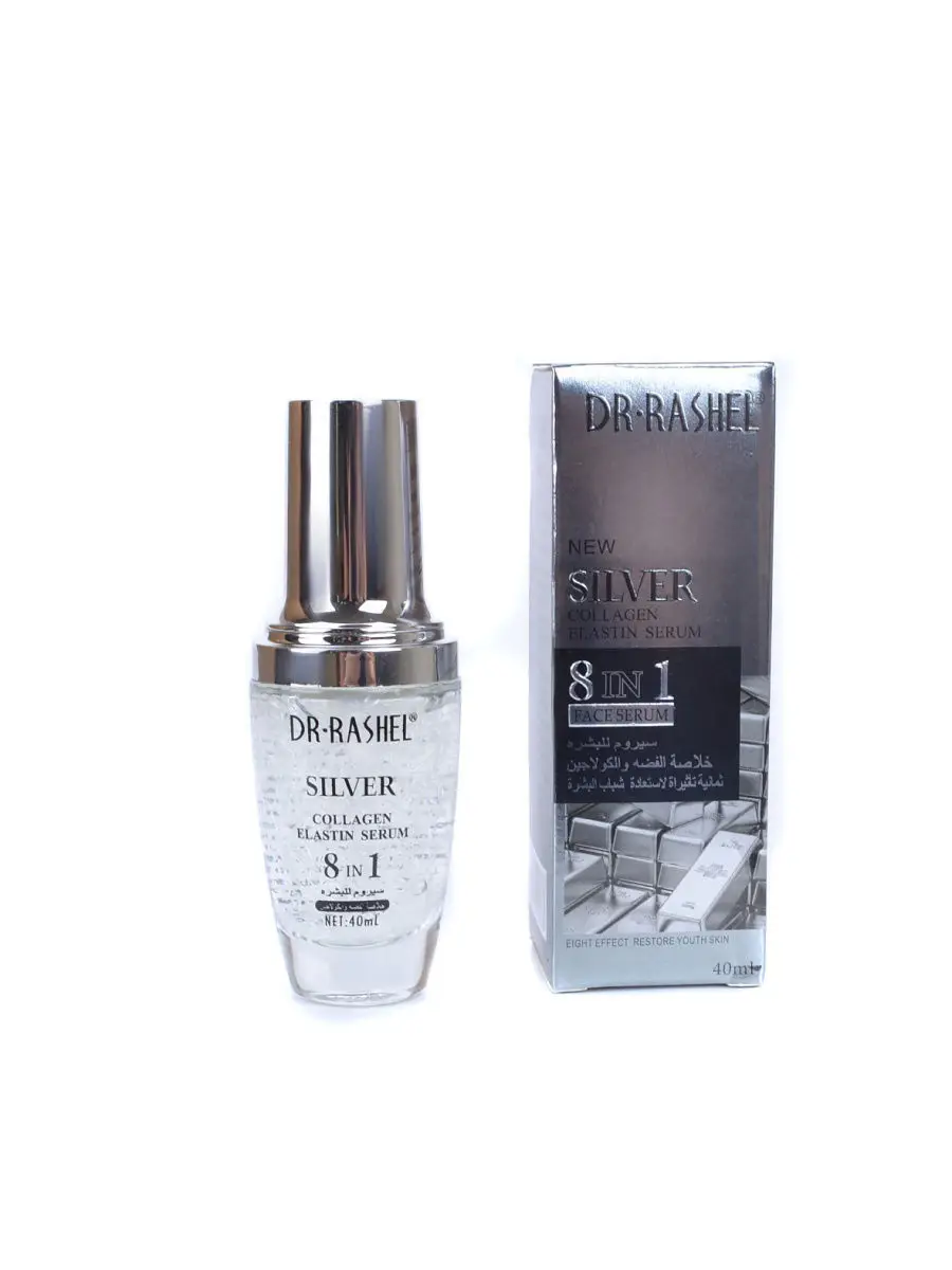 Сыворотка для лица Серебряные нити SILVER COLLAGEN ELASTIN SERUM Dr.Rashel 40 мл | Красота и здоровье