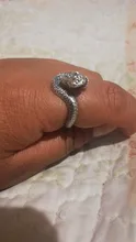 Anillo de serpiente Chapado en plata y Rattlesnake para hombre y mujer, Joyería Moderna de estilo Hip Hop, Punk, para fiesta y motocicleta
