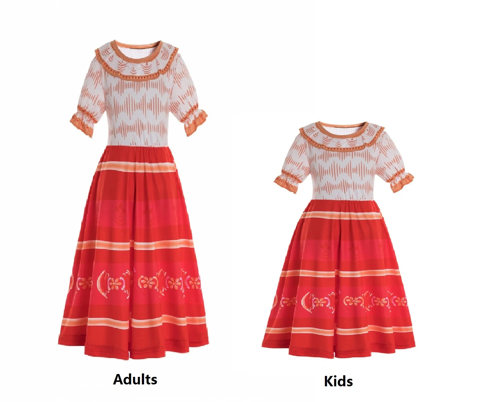 Mirabel Encanto Dress for Kids And Moms