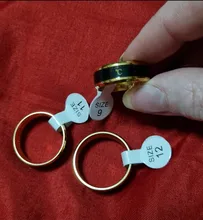 Anillo de acero inoxidable con Sensor inteligente de temperatura corporal, anillo de dedo con Prueba de Temperatura en tiempo Real, exhibición de moda