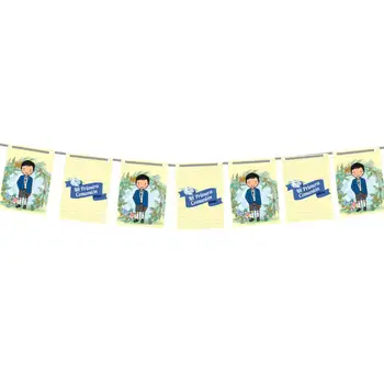 

COMUNION BANDERINES square BEIGE child