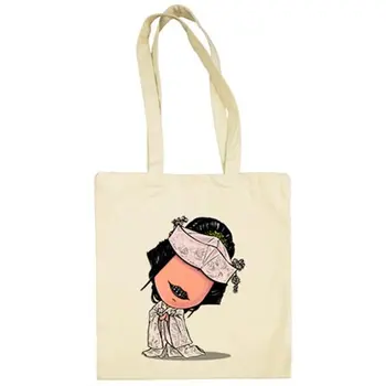 

Cloth bag Chibi Kawaii Ohaguro bettari spoof of the Yokai Japanese