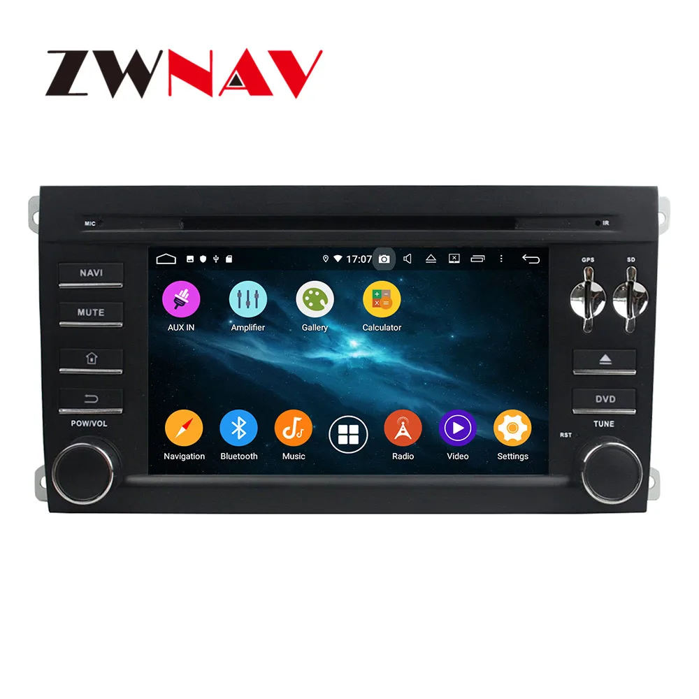 Flash Deal Android 9 4+64G DSP IPS Car DVD Player GPS Navigation For PORSCHE Cayenne 2006-2010 Head Unit Multimedia Player Tape Recorder 2