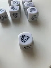 Juegos de fiesta historia Puzzle de dados de juego de contar la historia de la Familia/fiesta/amigos padres con niños regalo de los niños