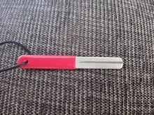 Afilado de anzuelos de pesca de doble ranura, herramienta para afilar anzuelos de pesca, accesorios para peces, 1 unidad