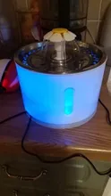 Water-Fountain Automatic Bowl Feeder Drinker FILTERS Led-Lighting Cats with 5-Pack USB