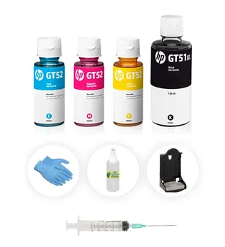 

HP Officejet g55 / g55xi Original Inked Black and Color Cartridge Refill Kit Reliable Quality Cost Effective Vivid Color