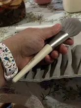 Zoreya marca pelo sintético suave sombra de ojos cepillo mango blanco mezcla rubor labio polvo resaltador maquillaje brochas Set 10 piezas