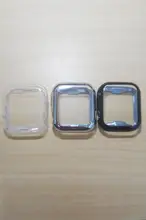 Funda protectora de silicona para apple watch band 44mm/40mm apple watch 5 4 3 band 42mm/38mm iwatch