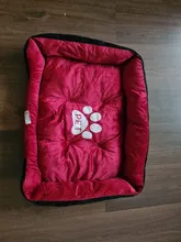 Pet-Bed Puppy Kennel Large Dog Waterproof House Cat-Litter Paw-Print for Four-Seasons