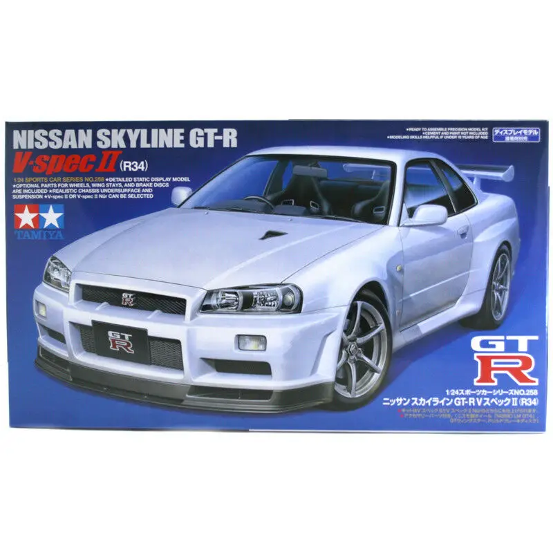 TAMIYA Kit 1/24 Nissan Skyline GT-R специальная версия II NISMO R34 |