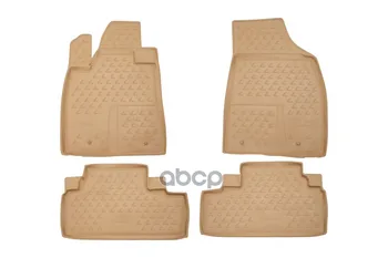 

Mats in the salon Lexus RX 350, 2012-, 4 PCs. (Polyurethane, beige) element art. Nlc.29.24.212k