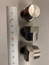 1/8 1/4 3/8 1/2 3/4 1 1-1/4 1-1/2 2 BSP NPT Male 304 Stainless Steel Countersunk