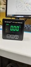 Shahe-inclinómetro Digital magnético de alta precisión, transportador electrónico con retroiluminación, herramientas de medición de ángulo