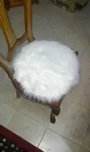Chair-Cover Sheepskin-Rug Bedroom-Mat Washable Small Artificial-Wool Luxury Gift Soft