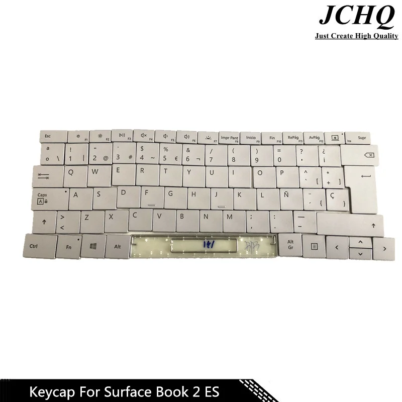 Original Keycap JCHQ For Microsoft Surface Book 2 1834 1835 Key Caps Spain Layout ES