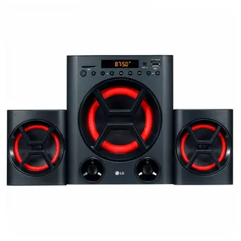 

Mini Hifi LG LK72B 40W Bluetooth Black Red