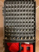 KINDLOV-Juego de destornilladores 115 en 1, Kit de herramientas de reparación de precisión, Juego de puntas de destornillador hexagonales magnéticas Torx para reparación de teléfono y PC