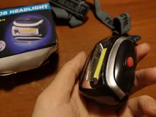 LED Headlamp Torch-Lanterna Outdoor Mini Night-Fishing Waterproof Camping COB for 4-Modes