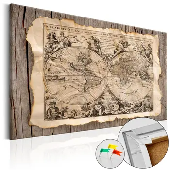 

Pictures of Cork-Map of the Past [Cork Map] - 90x60 cm
