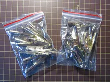 Cable Probe-Clamps Lead-Screw Electric-Test-Clips Alligator Crocodile Stainless-Steel