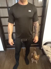 5 unids/set chándal de los hombres gimnasio de compresión de ropa deportiva traje de correr Jogging ropa deportiva de ejercicio medias