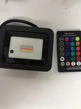 RGB Flood Light Wall-Washer Remote-Control IP68 Outdoor Rgb 100W LED 50W 20W 30W 