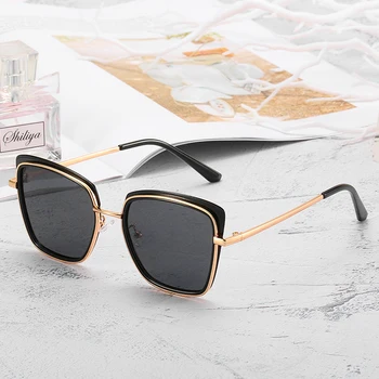 

FC OPTICS Retro Half frame Polarized Natural Wood Sunglasses uv400 wooden glasses driving men women