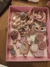 Diadema de bebé para niña, turbante Darling con lazos, diademas elásticas, clips, conjunto de horquillas, accesorios para bebé, 18 uds.